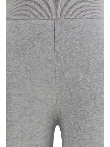Pantaloni Max Mara din cașmir gri