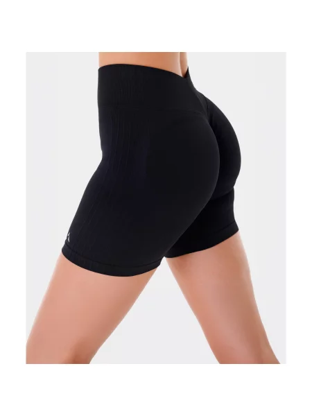 Szorty bezszwowe push-up Carpatree Élite czarne