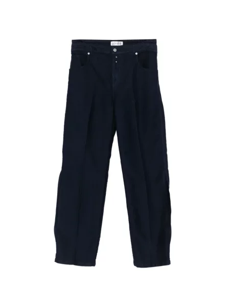 Pantaloni Victoria Beckham albastru