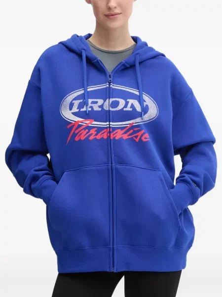 Hanorac cu glugă Under Armour albastru