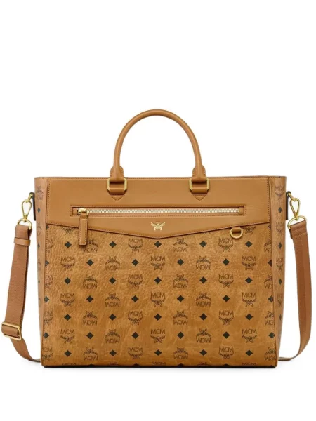 Geantă shopper Mcm maro