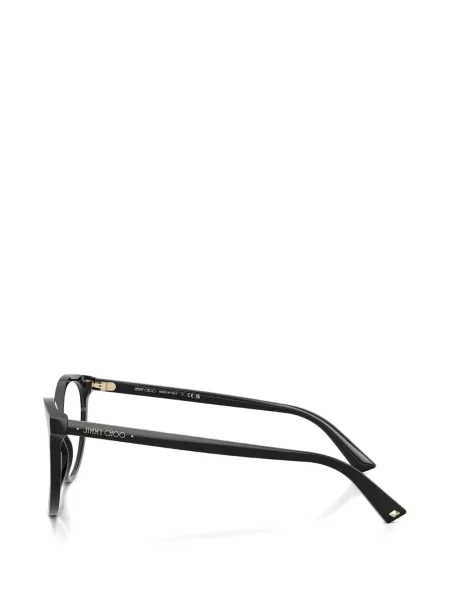 Ochelari de soare rotunzi Jimmy Choo negru