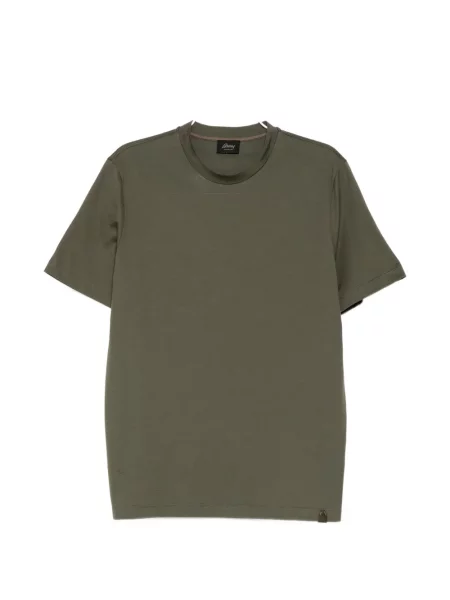 Tricou Brioni cu decolteu rotund verde