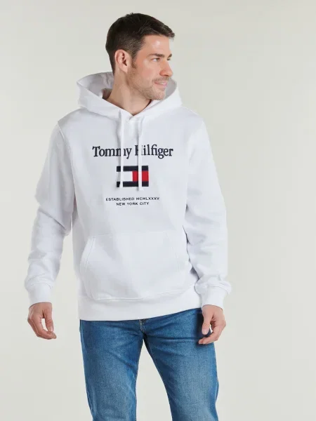 Geacă Tommy Hilfiger alb
