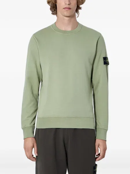 Pulover Stone Island cu strasuri verde
