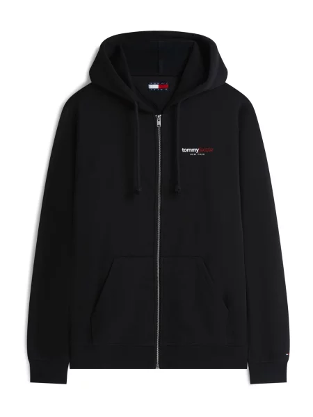 Tommy Jeans Hanorac DNA roșu / negru alb