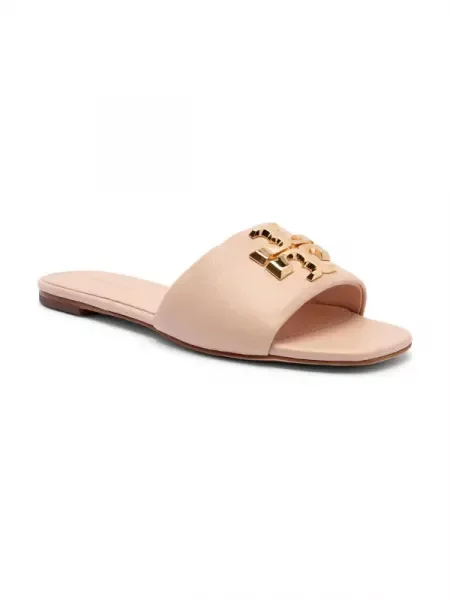 TORY BURCH De piele șlapi ELEANOR roz