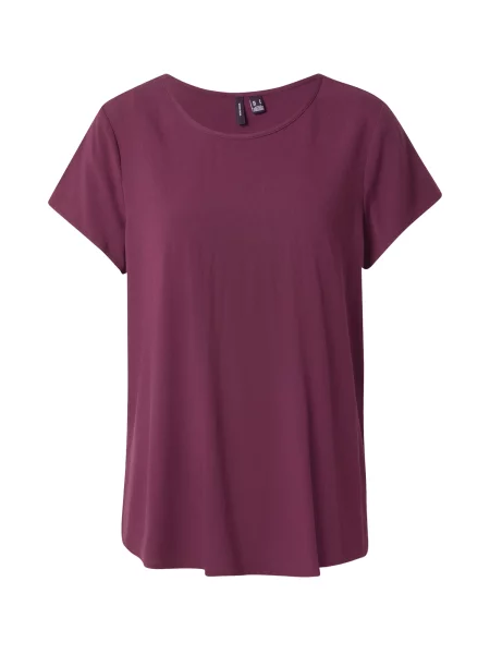 VERO MODA Tricou VMBELLA vin roșu