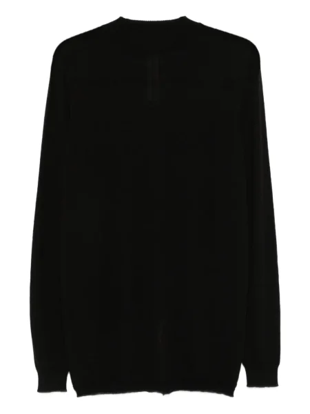 Pulover Rick Owens cu decolteu rotund negru