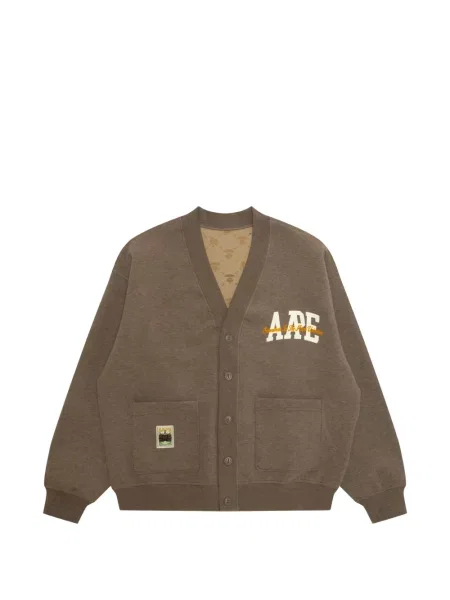 Reversibil hanorac Aape By A Bathing Ape cu imagine maro