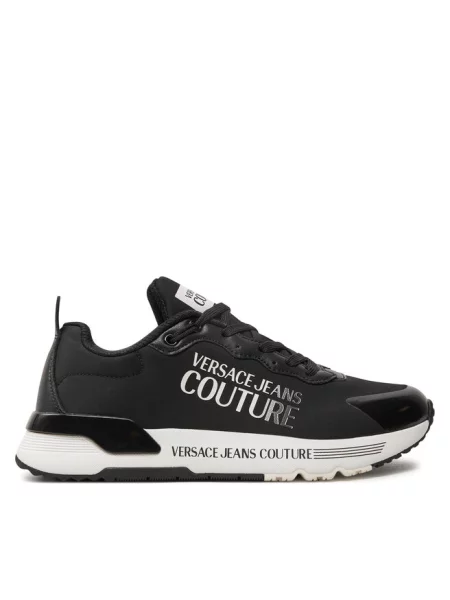 Sneakersy Versace Jeans Couture czarne