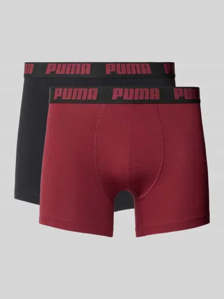 Bokserki o kroju slim fit z mieszanki bawełny w zestaw 2 szt. model EVERDAY' Puma