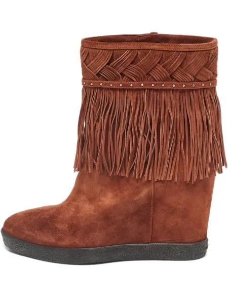 Велурени боти до глезена Le Silla кафяво