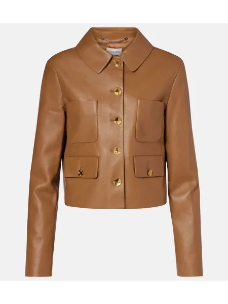 Geanta de piele Altuzarra bej