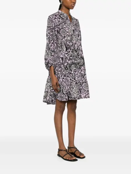 Rochie mini Marc O'polo cu model floral cu imagine violet