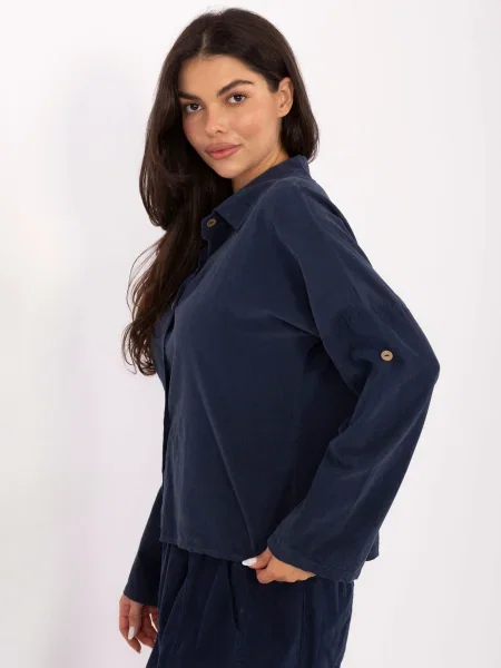 Cămașă Italy Moda albastru