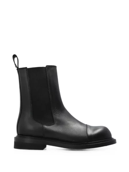 Botine chelsea Moschino din piele negru
