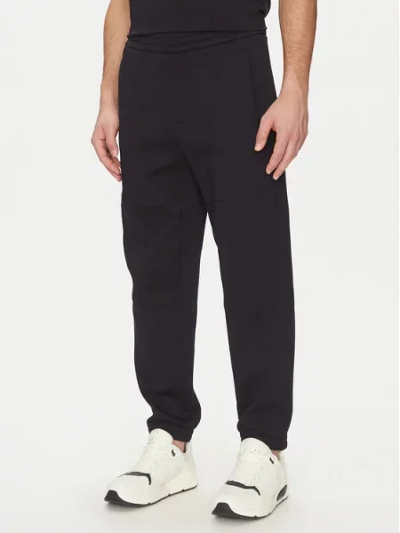 Armani Exchange Teplákové kalhoty Tmavomodrá
