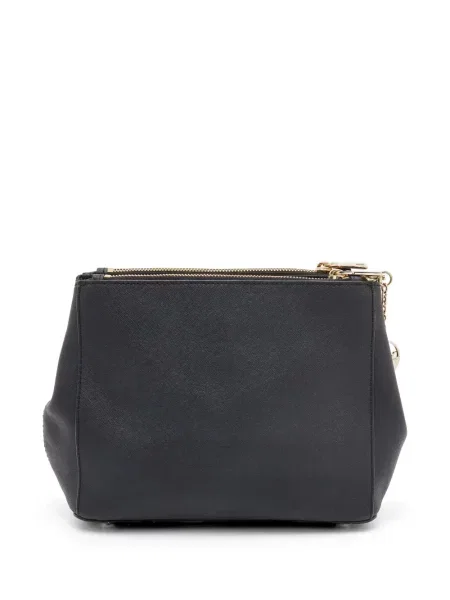 Bőr crossbody táska Dkny fekete