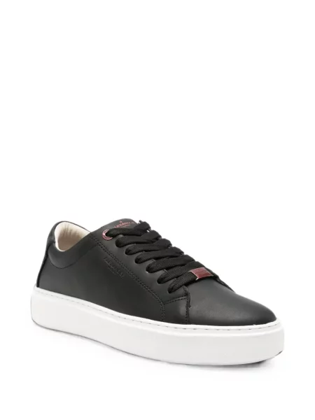 Sneakerși Alexander Smith din piele cu autograf negru