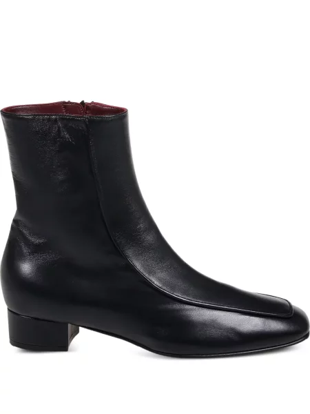 Cizme scurte Herbert Levine din piele negru