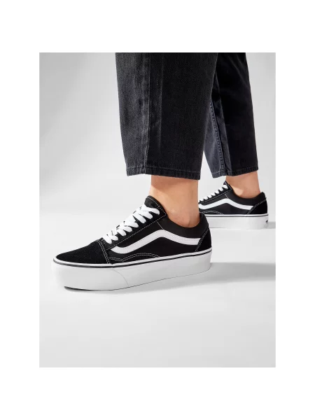 Tenisky Vans Old Skool Platfor čierna