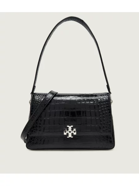 TORY BURCH De piele geantă pe umăr Charlie negru