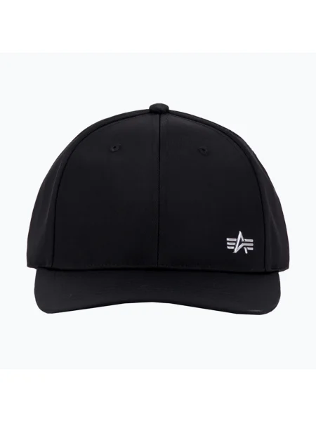 Alpha Industries Бейсболка Metal Label чорний