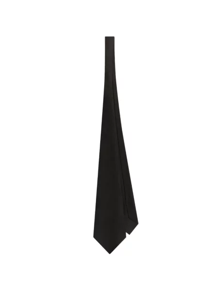 Cravată Dolce & Gabbana din satin negru