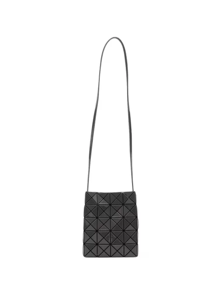 Geanta crossbody Bao Bao Issey Miyake cu imprimeu geometric gri