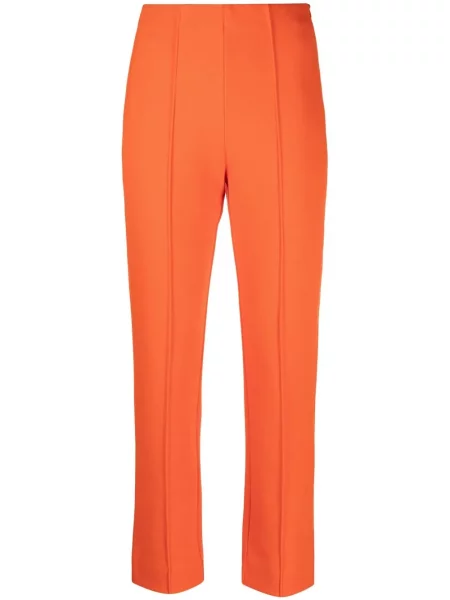 Cropp pantaloni Sportmax portocaliu