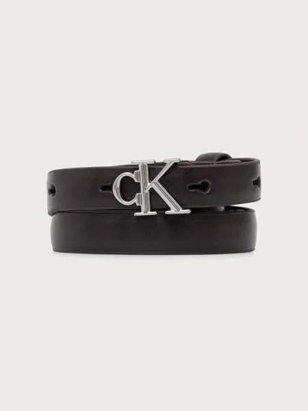 Calvin Klein pas usnjeni rjava
