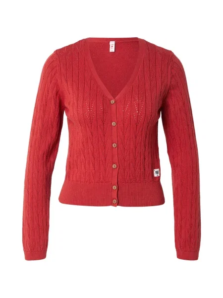 Blutsgeschwister Kardigán Save the World' červená