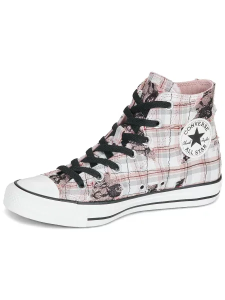 Členkové topánky Converse sivá