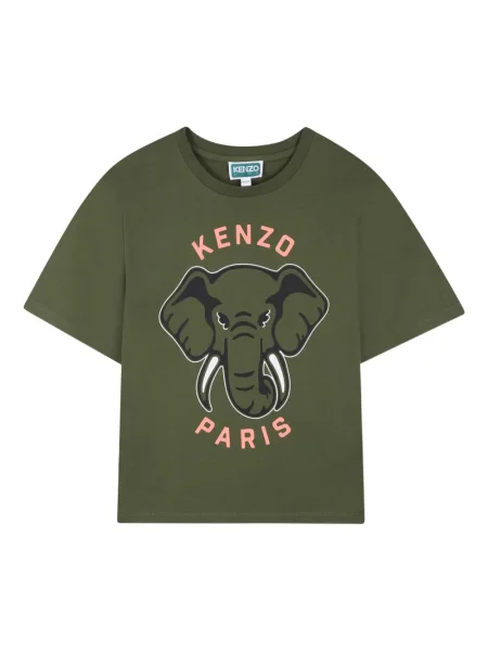 Dětské tričko Kenzo zelené