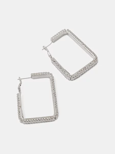 Luisa Spagnoli cercei argintiu