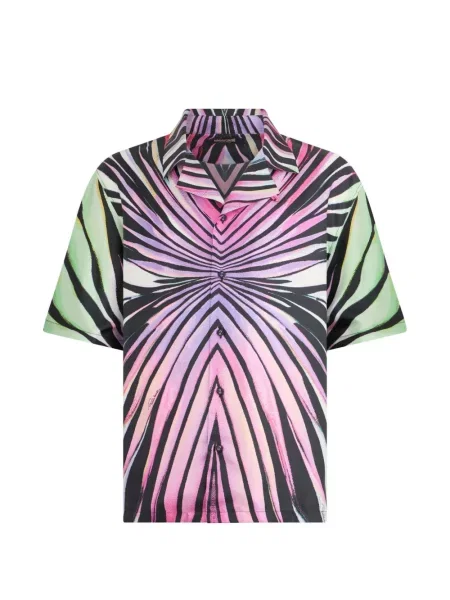 Scurt cămașă Roberto Cavalli cu imagine negru
