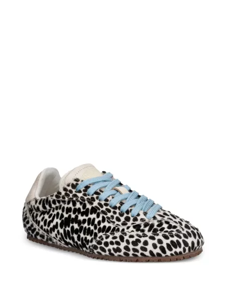 Sneakerși Axel Arigato cu imagine cu model leopard negru