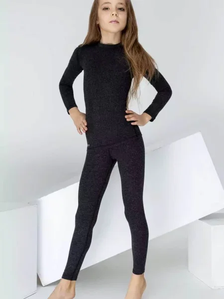 Детское термобелье Totalfit черное
