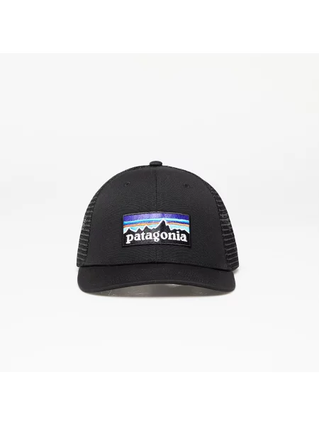 Шапка Patagonia Logo Trucker Hat Black Universal черно