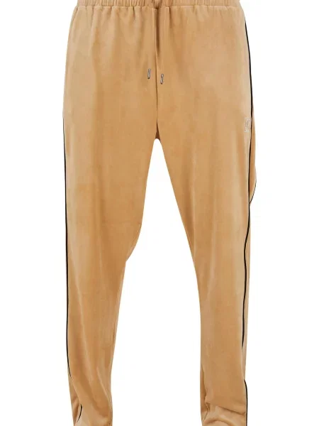 Urban Classics Pantaloni nisipiu / negru alb