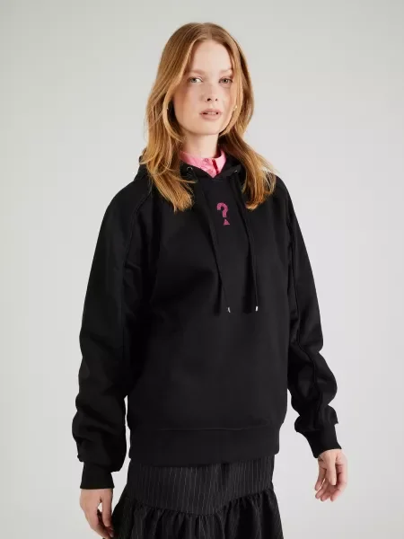 GUESS Hanorac ROSES negru