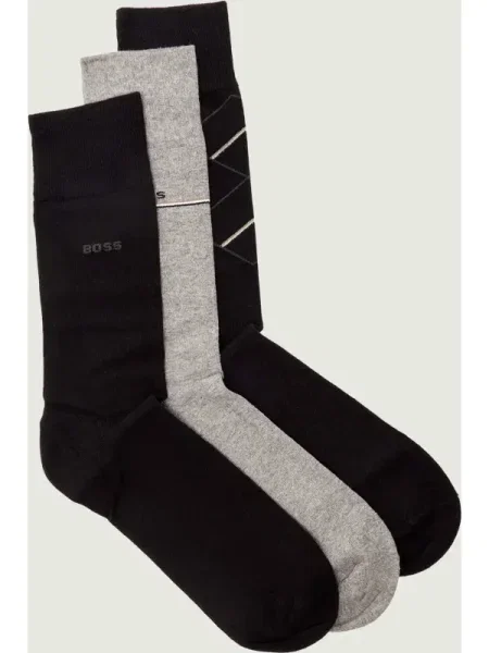 BOSS BLACK Șosete Giftset Icon CC negru