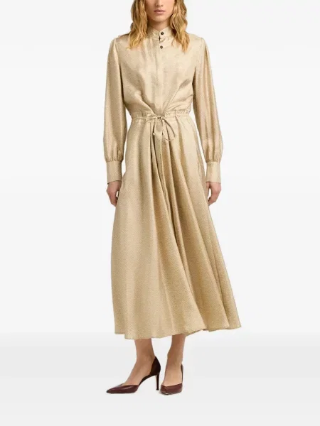 Rochie tip cămașă Kiton de mătase