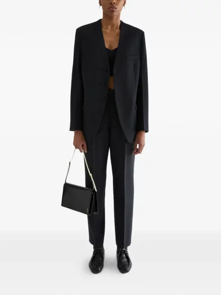 Pantaloni Jil Sander albastru