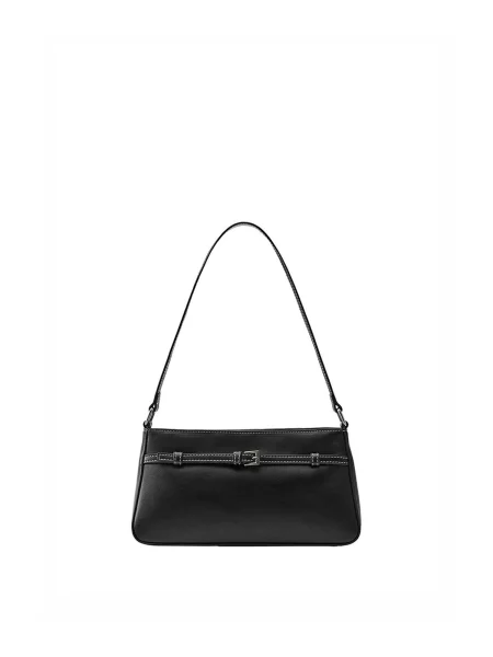 Pull&Bear Geantă de umăr negru