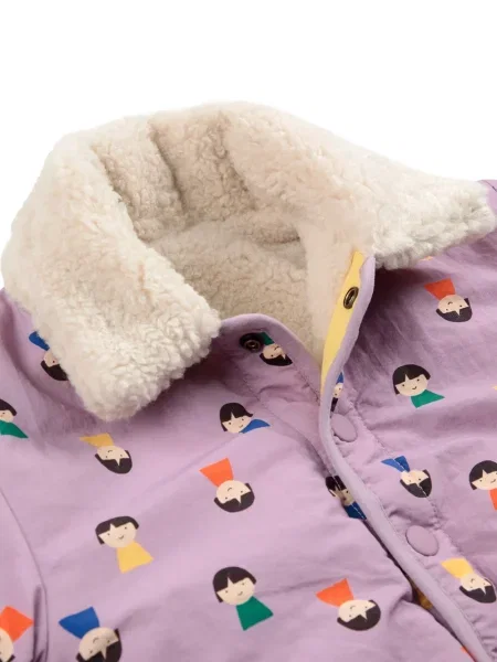 Dětska bunda Bobo Choses fialová