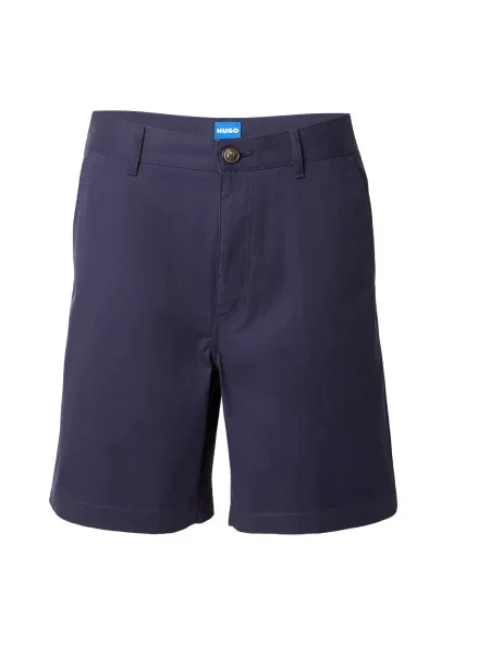 HUGO Pantaloni marin albastru