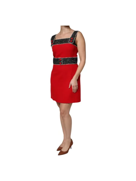 Sukienka mini Dolce And Gabbana czerwona
