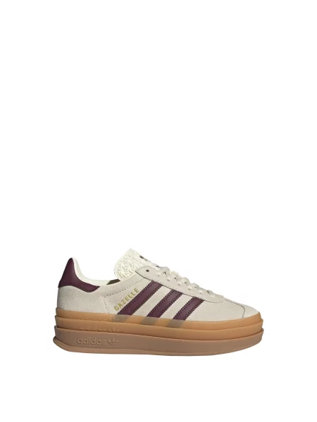 Sneakerși Adidas Gazelle de lână bej